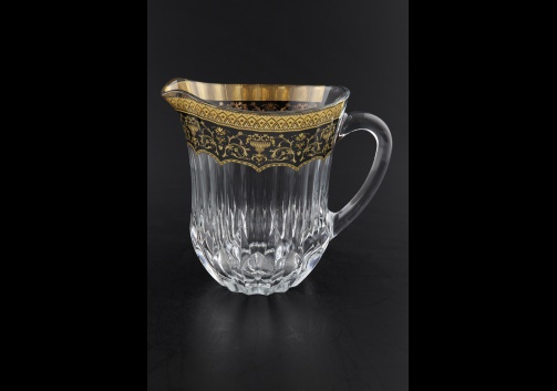 Adagio J AEGB Jug 1230ml 1pc in Flora´s Empire Golden Black Decor (26-597)