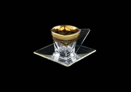 Fusion ES FEGR Cup Espresso 76ml 1pc in Flora´s Empire Golden Red Decor (22-246)