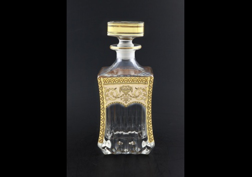 Adagio WD AEGI Whisky Decanter 820ml 1pc in Flora´s Empire Golden Ivory Decor (25-598)