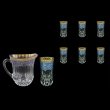 Adagio Set J+B0 AEGC 1230ml+6x400ml 1+6pcs in Flora´s Empire Golden Blue D. (23-597/596)