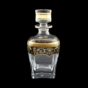 Fusion WD FEGB Whisky Decanter 800ml 1pc in Flora´s Empire Golden Black Decor (26-549)