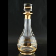 Provenza RD PAGB Round Decanter 900ml 1pc in Antique Golden Black Decor (57-137/b)