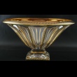 Panel MV AGB B Large Bowl 33cm 1pc in Antique Golden Black Decor (57-326/b)