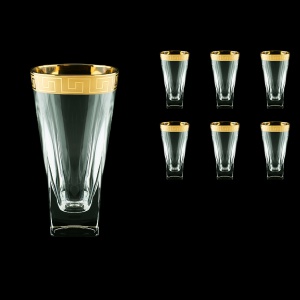 Fusion B0 FAGC b Water Glasses 384ml 6pcs in Antique Golden Classic Decor (398/b)
