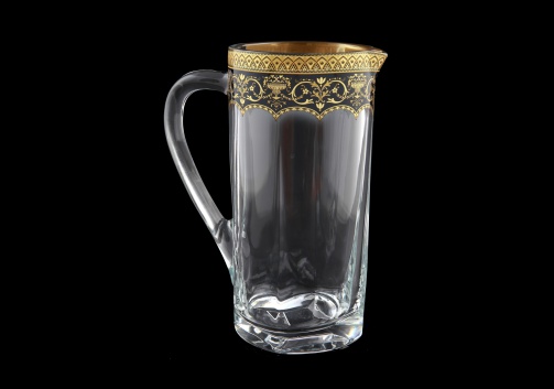 Fusion J FEGB Jug 1200ml 1pc in Flora´s Empire Golden Black Decor (26-550)