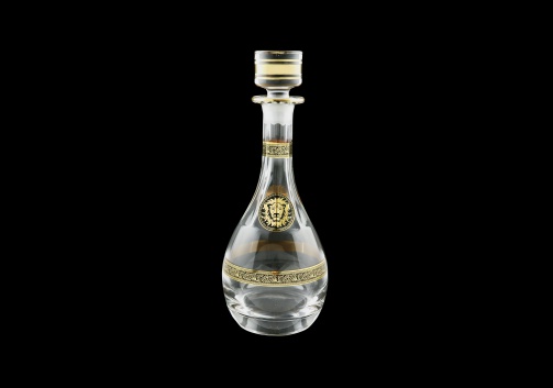 Provenza RD POGB Round Decanter 900ml 1pc in Lilit&Leo Golden Black Decor (41-137)