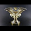 Adagio MVA AOGB B Bowl 35x25cm 1pc in Lilit&Leo Golden Black Decor (41-414)