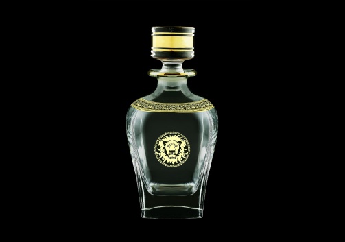 Fusion WD FOGB Whisky Decanter 800ml 1pc in Lilit&Leo Golden Black Decor (41-435)