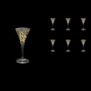 Laurus C5 LLG Liqueur Glasses 60ml 6pcs in Gold (1319)