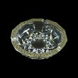 Opera PO OAGB b Ashtray d17,5cm 1pc in Antique Golden Black Decor (57-406/b)