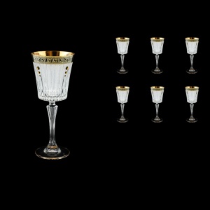 Timeless C3 TAGB SKTO Wine Glasses 227ml 6pcs Antique  Golden Black+SKTO (57-129/bKTO)
