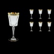 Timeless C2 TAGB SKTO Wine Glasses 298ml 6pcs Antique  Golden Black+SKTO (57-130/bKTO)
