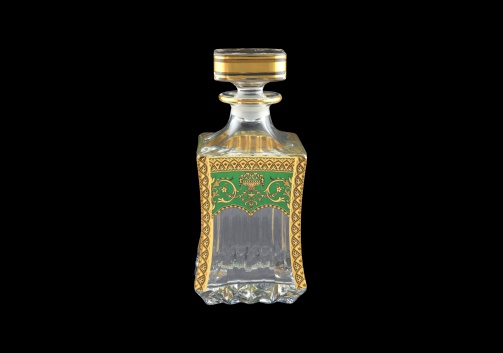Adagio WD AEGG Whisky Decanter 820ml 1pc in Flora´s Empire Golden Green Decor (24-598)