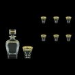 Fusion Set WD+B3 FAGB b 800ml+6x200ml 1+6pcs in Antique Golden Black (57-435/437/b)