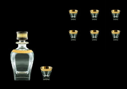 Fusion Set WD+B5 FAGC b 800ml+6x65ml 1+6pcs in Antique Gold. Cl. D. (435/396/b)