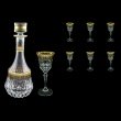 Adagio Set RD+C4 AEGB 1x1000ml+6x150ml in Flora´s Empire Golden Black Decor (26-599/591)