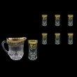 Adagio Set J+B0 AEGB 1230ml+6x400ml 1+6pcs in Flora´s Empire Golden Black D. (26-597/596)