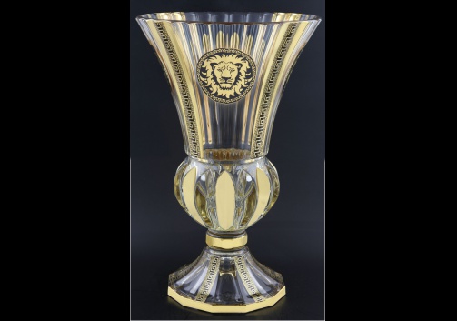 Adagio VVA ALGB Vase 35cm 1pc in Antique&Leo Golden Black Decor (42-405)