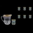 Adagio Set J+B2 AEGC 1230ml+6x350ml 1+6pcs in Flora´s Empire Golden Blue D. (23-597/595)