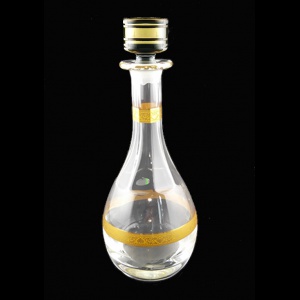 Provenza RD PNGC Round Decanter 900ml 1pc in Romace Golden Classic Decor (33-137)