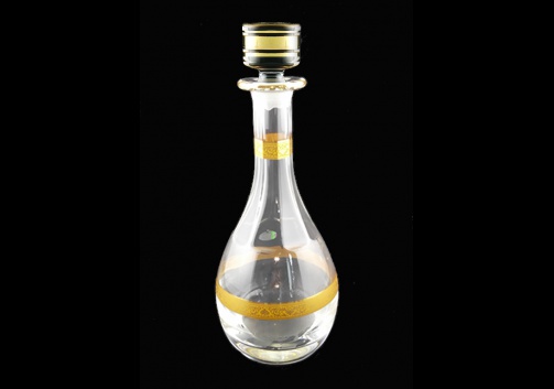 Provenza RD PNGC Round Decanter 900ml 1pc in Romace Golden Classic Decor (33-137)