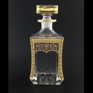 Adagio WD AEGR Whisky Decanter 820ml 1pc in Flora´s Empire Golden Red Decor (22-598)