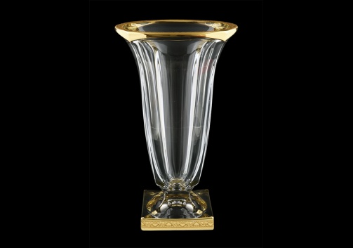 Bohemia Magma VV MNGC CH Vase 33cm 1pc in Romance Golden Classic Decor (33-206)