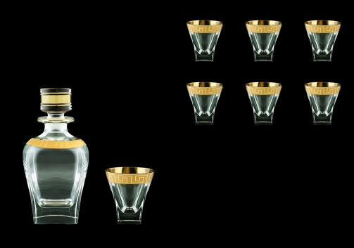 Fusion Set WD+B3 FAGC b 800ml+6x200ml 1+6pcs in Antique Golden Classic Decor (435/437/b)