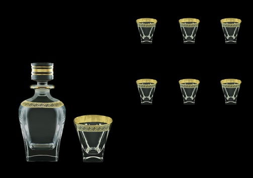 Fusion Set WD+B2 FAGB b 800ml +6x270ml 1+6pcs in Antique Golden Black (57-435/397/b)