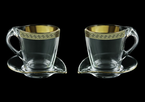 Mamanonmama CA MAGB b Cappuccino 260ml 2pcs in Antique Golden Black (57-333/2/b)