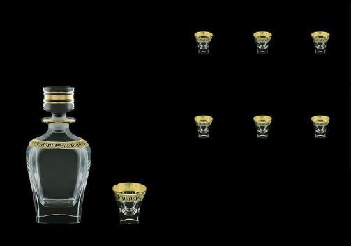 Fusion Set WD+B5 FAGB b 800ml+6x65ml 1+6pcs in Antique Gold. Bl. D. (57-435/396/b)