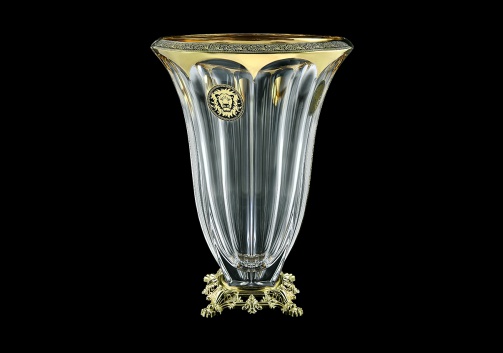 Panel VVZ POGB Vase 33cm 1pc in Lilit&Leo Golden Black Decor (41-174/O.245)