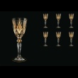 Melodia C5 MPG Liqueur Glasses 50ml 6pcs in Platinum&Gold (1202)