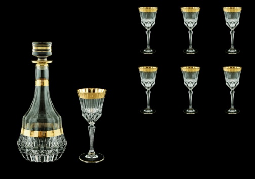 Adagio Set RD+C4 AAGC b 1x1000ml + 6x150ml 1+6pcs in Antique Golden Classic (489/481/b)