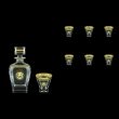 Fusion Set WD+B3 FOGB Whisky Set 800ml+6x200ml 1+6pcs in Lilit&Leo Gol. Black (41-435/437)