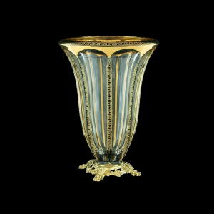 Panel VVZ PAGB B Vase 33cm 1pc in Antique Golden Black Decor (57-325/O.245/b)
