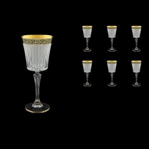 Timeless C3 TMGB S Wine Glasses 227ml 6pcs in Lilit Golden Black Decor+S (31-129)