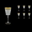 Timeless C3 TMGB S Wine Glasses 227ml 6pcs in Lilit Golden Black Decor+S (31-129)