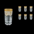 Provenza B0 PEGW Water Glasses 370ml 6pcs in Flora´s Empire Golden White Decor (21-525)