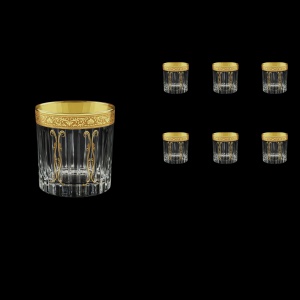 Timeless B2 TNGC H Whisky Glasses 360ml 6pcs in Romance Golden Classic Decor+H (33-291/H)