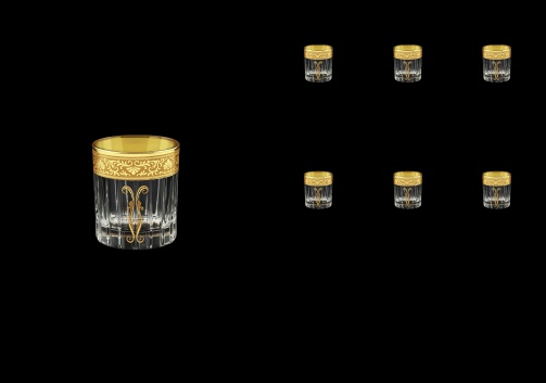 Timeless B5 TNGC H Liqueur Tumblers 78ml 6pcs in Romance Golden Classic Decor+H (33-286/H)