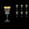 Timeless C2 TNGC H Wine Glasses 298ml 6pcs in Romance Golden Classic Decor+H (33-289/H)