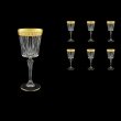 Timeless C3 TNGC Wine Glasses 227ml 6pcs in Romance Golden Classic Decor (33-288)