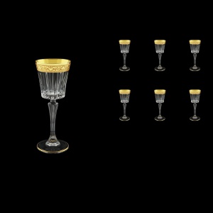 Timeless C5 TNGC Liqueur Glasses 110ml 6pcs in Romance Golden Classic Decor (33-287)