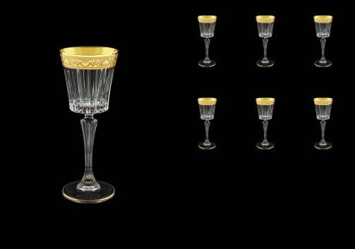 Timeless C5 TNGC Liqueur Glasses 110ml 6pcs in Romance Golden Classic Decor (33-287)