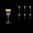 Timeless C5 TNGC Liqueur Glasses 110ml 6pcs in Romance Golden Classic Decor (33-287)