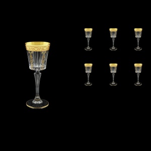 Timeless C5 TNGC H Liqueur Glasses 110ml 6pcs in Romance Golden Classic Decor+H (33-287/H)