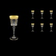 Timeless C5 TNGC H Liqueur Glasses 110ml 6pcs in Romance Golden Classic Decor+H (33-287/H)