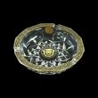 Opera PO OOGB Ashtray d17,5cm 1pc in Lilit&Leo Golden Black Decor (41-406)