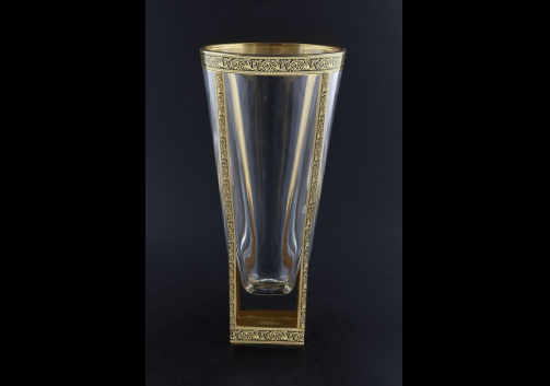 Fusion VV FMGB B Large Vase V300 30cm 1pc  in Lilit Golden Black Decor (31-407)